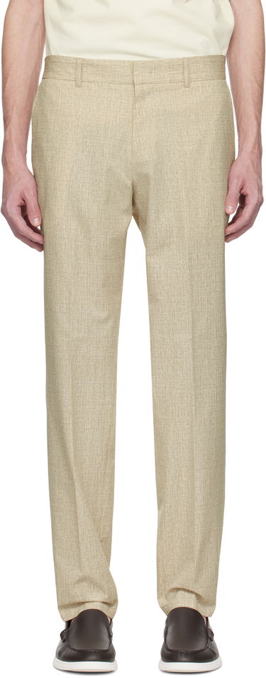 Панталони BOSS BOSS Formal Water-Repellent Trousers Бежово | 50539484, 0