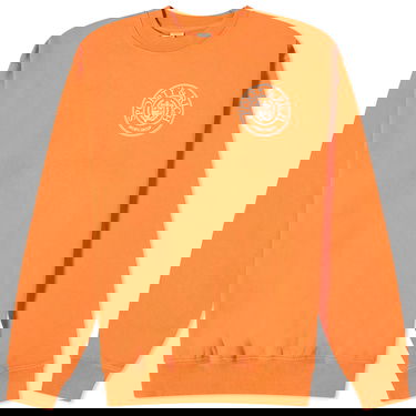 Пуловер Sporty & Rich Conneticut Crest Crew Sweat Оранжево
 | CRAW2329SQ, 0