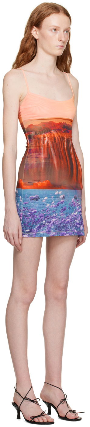 Pокля Miaou Miaou Anya Print Mini Dress Многоцветен | 5026PM1OAS, 1