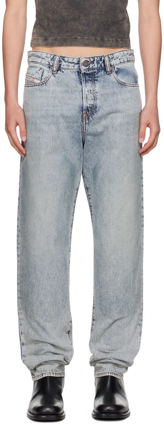 Дънки Diesel 1955 D-Rekiv 09i60 Relaxed Fit Jeans Синьо | A1334709I6001, 0