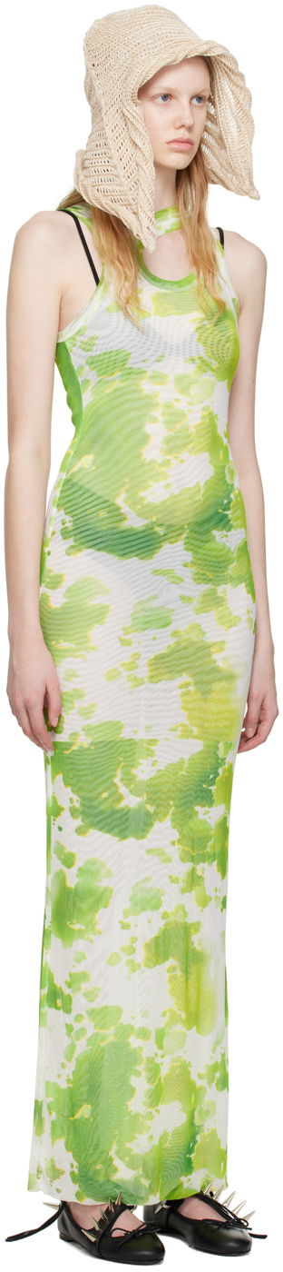 Pокля Ottolinger Ottolinger Exclusive Tie-Dye Maxi Dress Зелено | 100717, 1