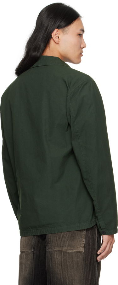 Яке Stone Island Canvas Weave Cotton Jacket Зелено | K2S15 1200004 S0179, 2