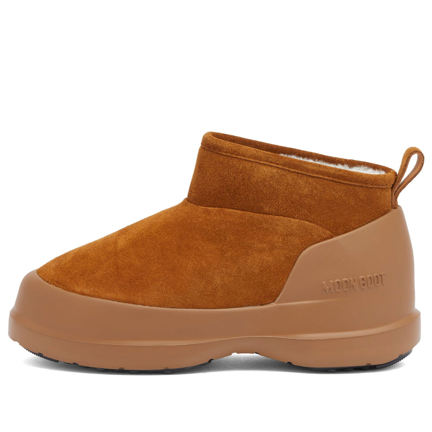 Кецове и обувки Moon Boot Luna Suede Low Boot Cognac Кафяво | 80D2480040-COG, 0