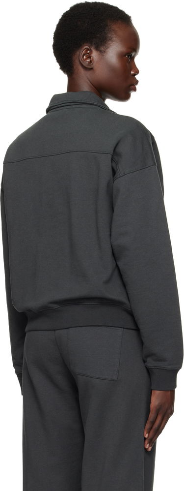 Суитчър Sporty & Rich 'S.R. Sport' Quarter Zip Sweatshirt Сиво | ST073512304BA02, 2
