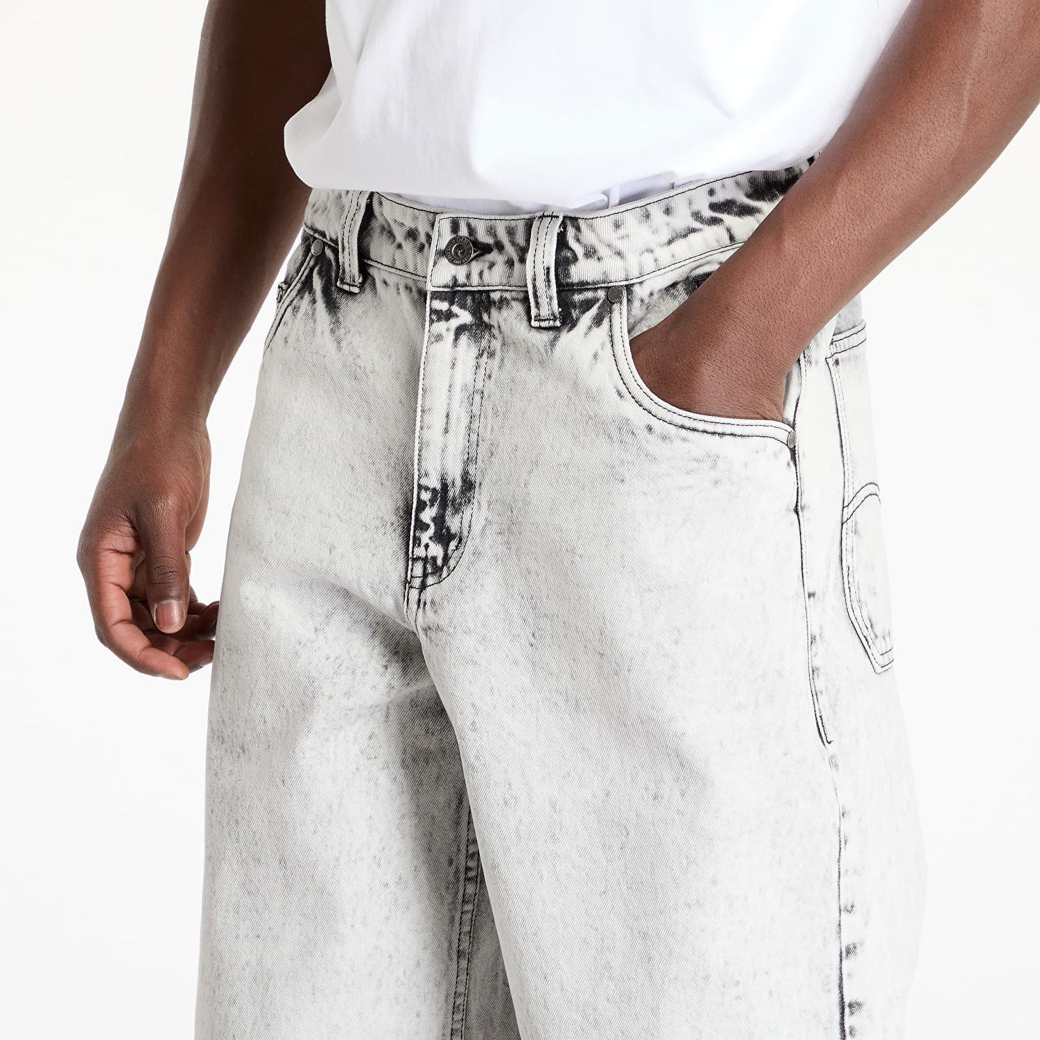 Дънки Dime DIME Classic Baggy Denim Pants Сиво | DIME2SP2510WHT, 1