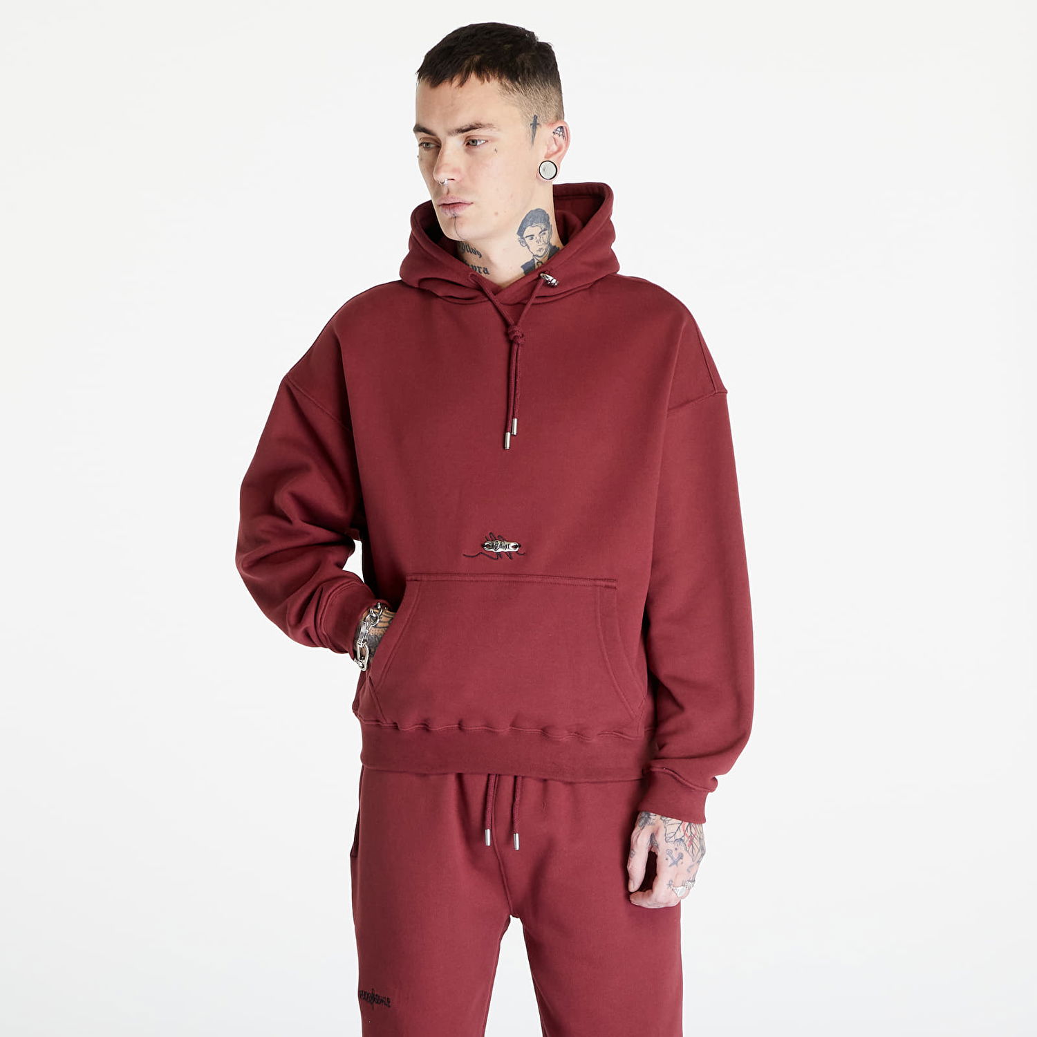 Суитчър Footshop Everyday Hoodie Бургунди | FTSHP_271, 0