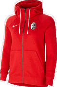 SC Freiburg Fleece Full-Zip Hooded Jacket