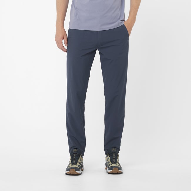 Панталони Salomon Wayfarer Hiking Pants Тъмно синьо | LC2439600, 0