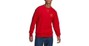 Суитчър adidas Originals Manchester United Crewneck Sweatshirt Червено | h63992, 1