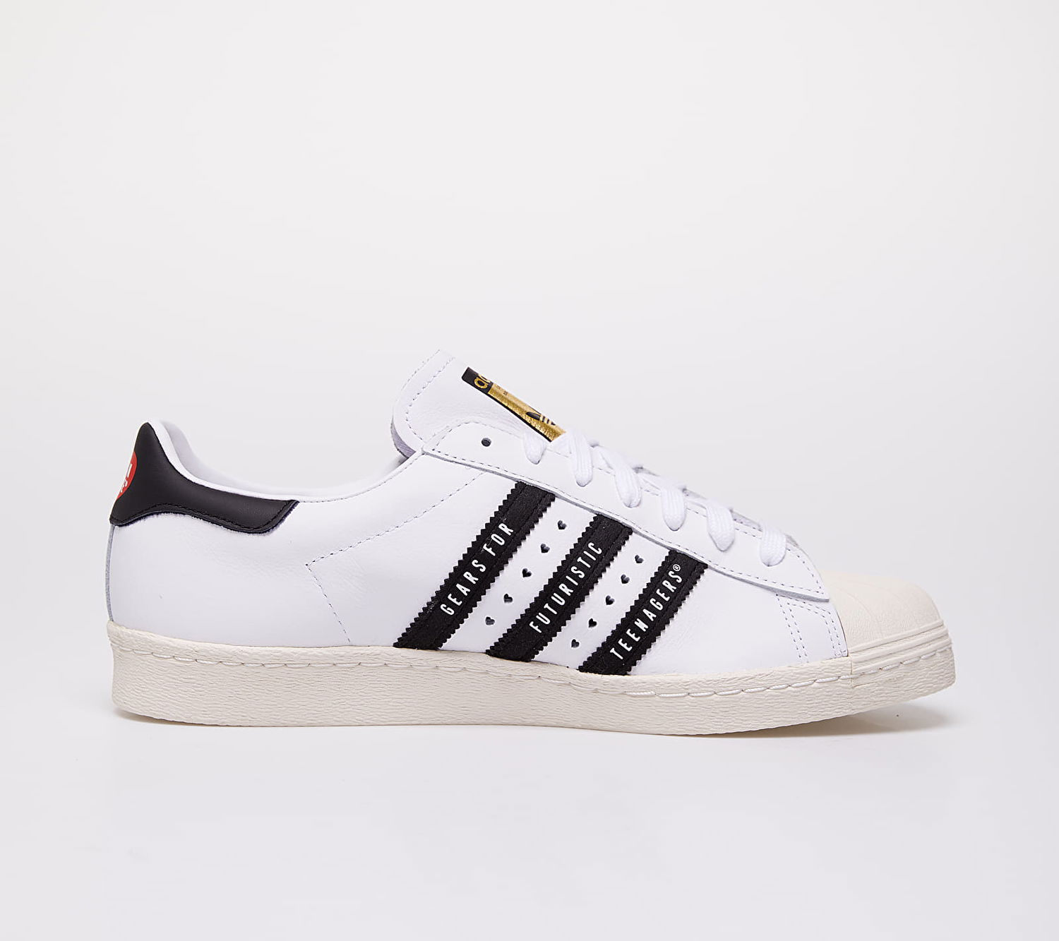 Кецове и обувки adidas Originals Pharrell Williams Superstar 80s Human Made Бяло | FY0728, 1