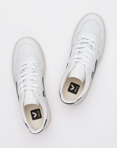 Кецове и обувки Veja V-10 Leather Extra Бяло | VX020005, 2