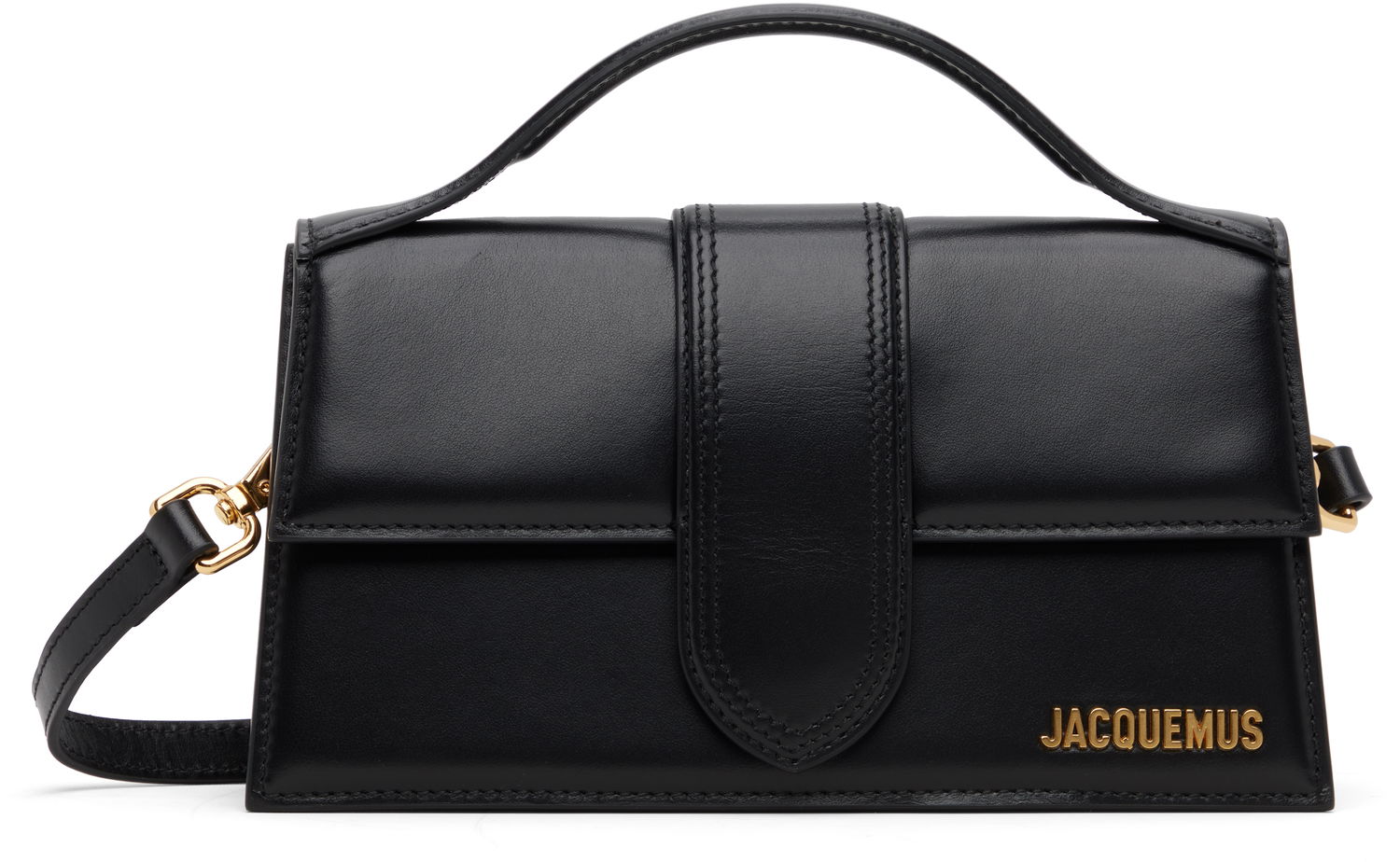 Дамска чанта Jacquemus Les Classiques 'The large Bambino' Bag Черно | 21HBAW00007BC01C01, 0