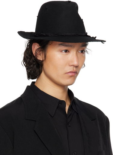Шапка Yohji Yamamoto YOHJI YAMAMOTO Wool Soft Hat Черно | HP-H05-160, 1