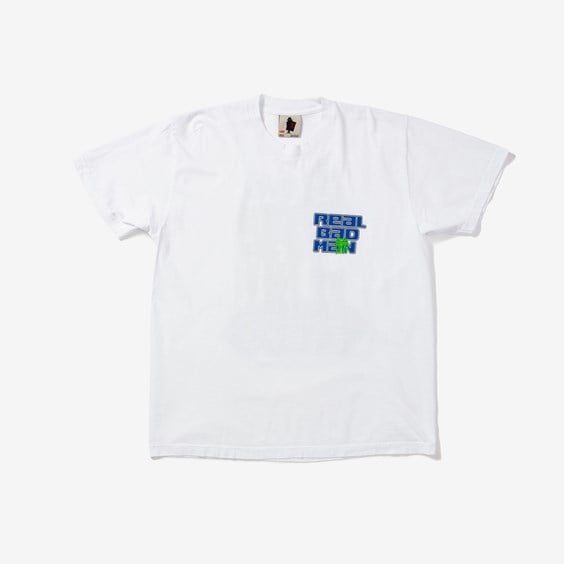 Тениска Real Bad Man Warning Short-sleeve Tee Бяло | RBM10002, 0