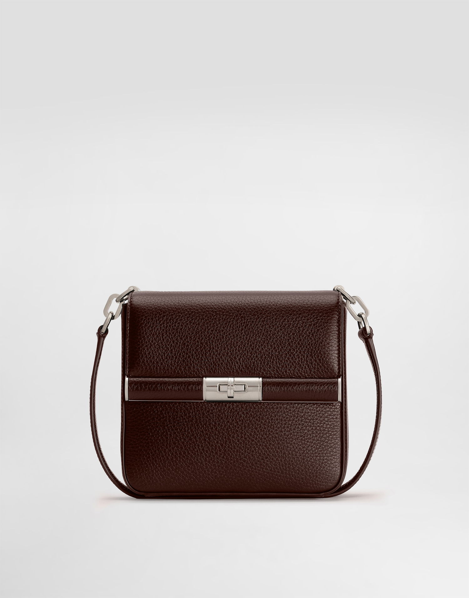 Чанта през рамо Dolce & Gabbana Dolce & Gabbana Deerskin Crossbody Bag Кафяво | BM2445A803480308, 0