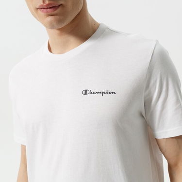 Тениска Champion Crewneck Tee Бяло | 218281WW001, 2
