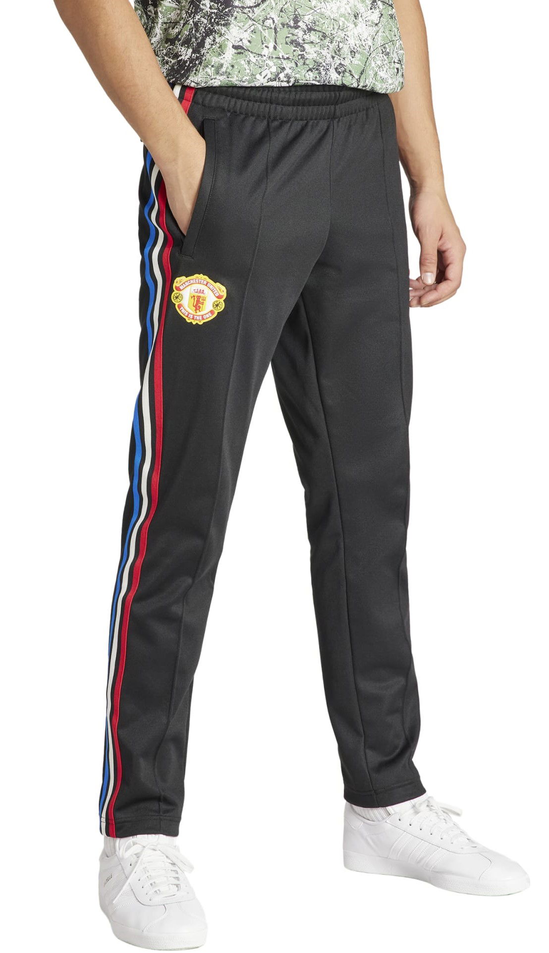 Панталони и дънки adidas Originals MUFC SR OG TP Черно | in6968, 0