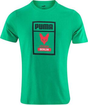 Тениска Puma T-Shirt FUX Arena Berlin Зелено | 686328-01