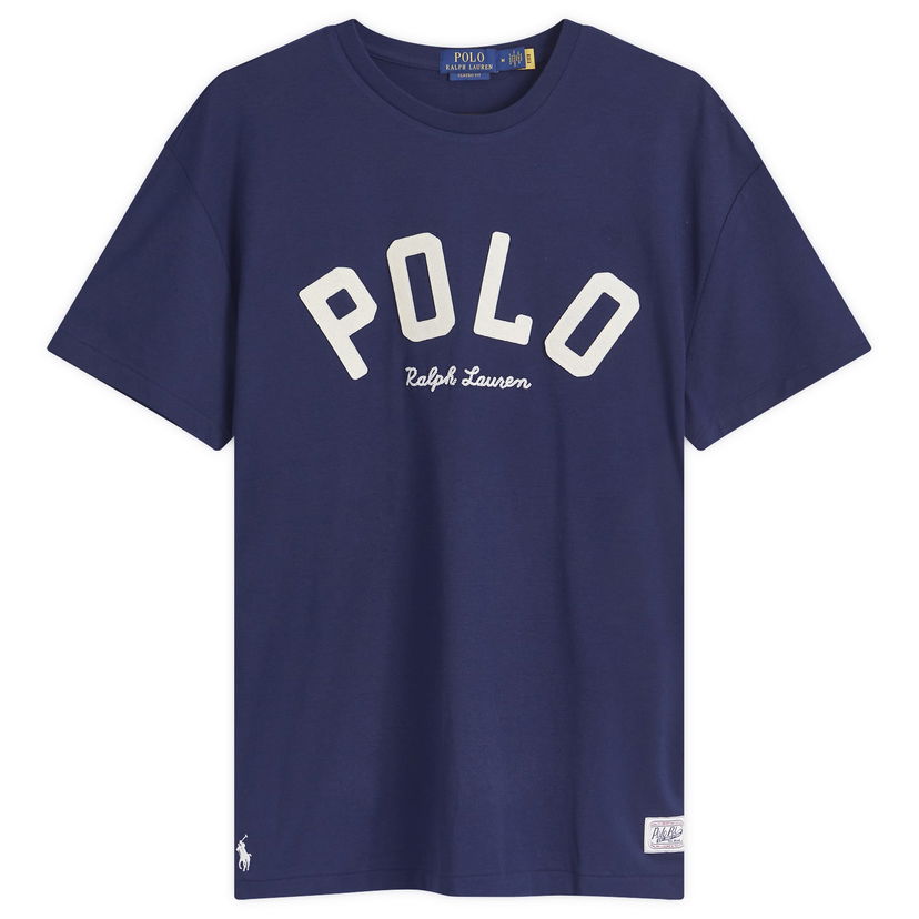 Тениска Polo by Ralph Lauren College Logo T-Shirt Тъмно синьо | 710952043001