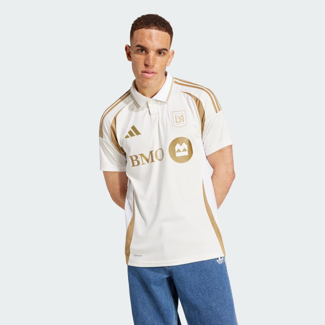 Фланелка adidas Performance Los Angeles FC 25/26 Away Jersey Бяло | IV9857, 0