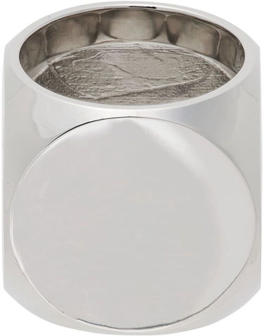 Пръстен We11done We11done Logo Dice Ring Металик | WD-AJ1-22-704-U-BK, 4