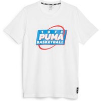Тениска Puma Blueprint Basketball Tee Бяло | 622094_01, 0