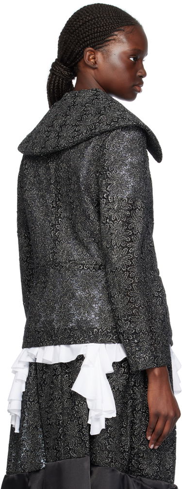 Яке Comme des Garçons Comme des Garçons Floral Jacket Черно | RM-J022-051, 2