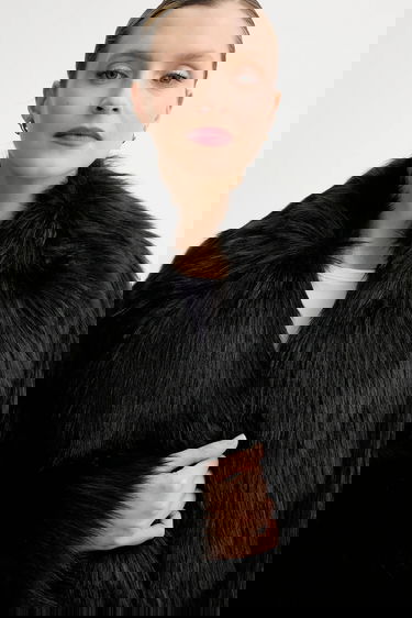 Палта STAND STUDIO Faux Fur Coat Katalina Черно | 66545.9393, 3
