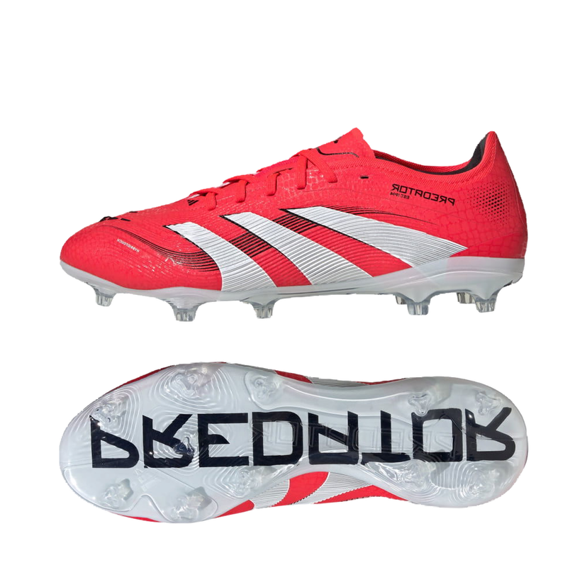 Кецове и обувки adidas Performance Predator Pro Firm Ground Червено | ID3856