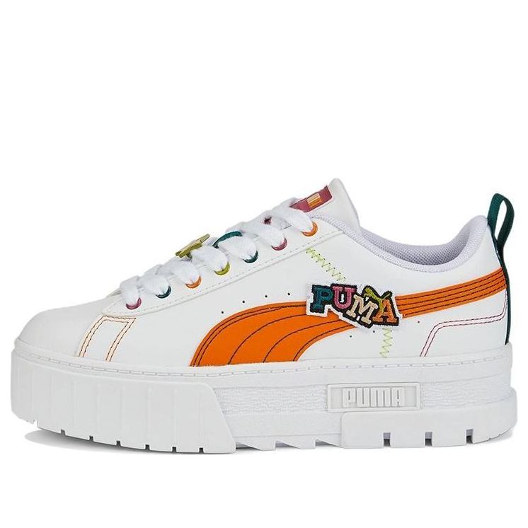 Кецове и обувки Puma Mayze Pierced Бяло | 386582-02, 0
