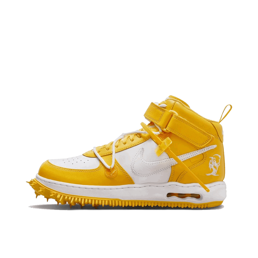 Кецове и обувки Nike Off-White x Air Force 1 Mid SP "Varsity Maize" Жълто | DR0500-101