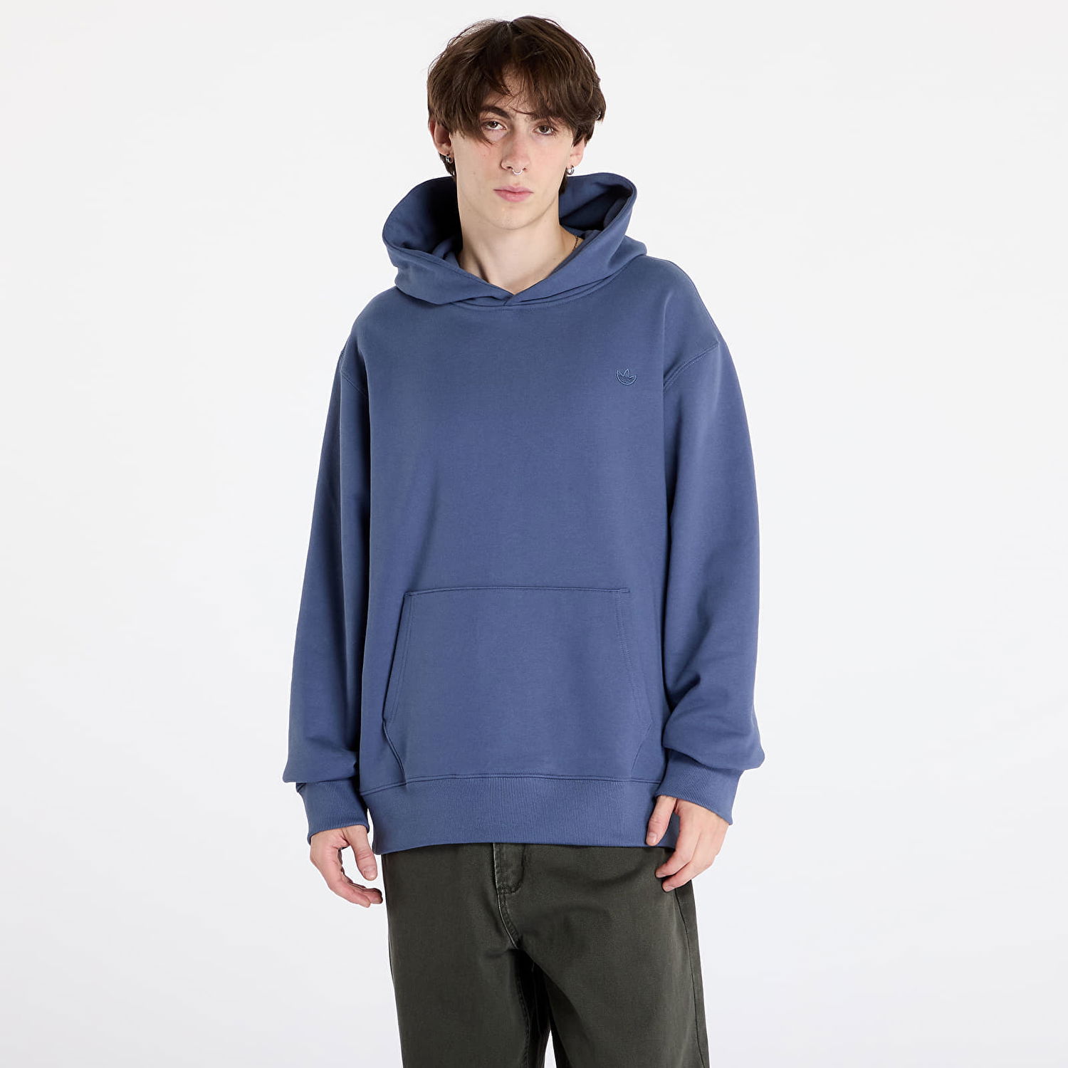 Суитчър adidas Originals Essentials Hoodie Preloved Ink Синьо | IY2260, 0