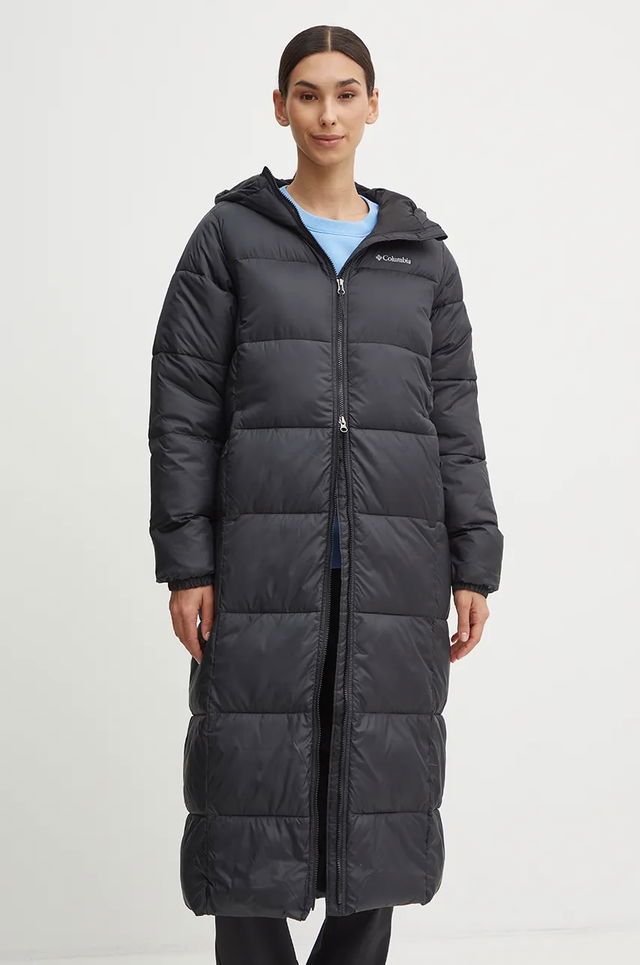 Puffect Long Padded Hooded Jacket