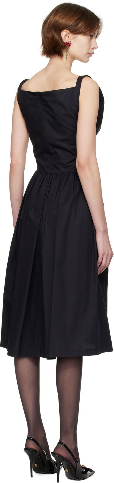 Pокля Vivienne Westwood Westwood Sunday Midi Dress Черно | 1101032Z-W009Q-SW, 2