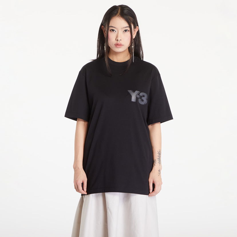 Тениска Y-3 Logo Short Sleeve Tee UNISEX Black Черно | JE9282