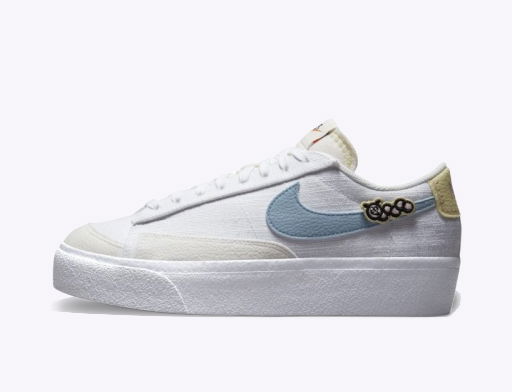 Кецове и обувки Nike Blazer Low Platform Next Nature W Бяло | DJ6376-100