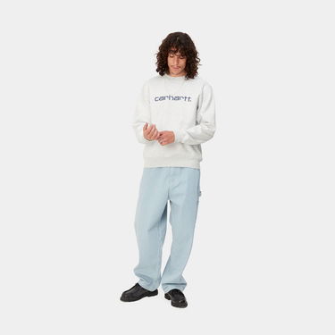 Суитчър Carhartt WIP Carhartt Sweat "Ash Heather / Liberty" Сиво | I030546_1R7_XX, 1