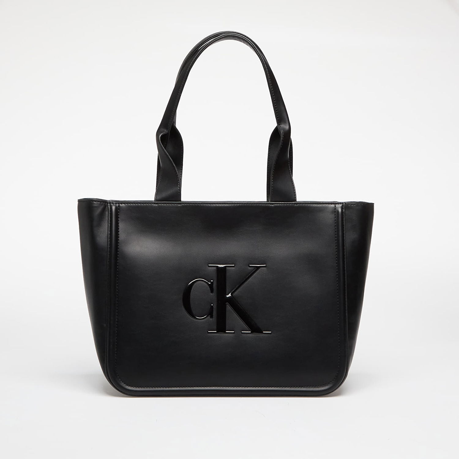 Чанта през рамо CALVIN KLEIN Bold Medium Tote Black Черно | LV04F3218G UB1, 0