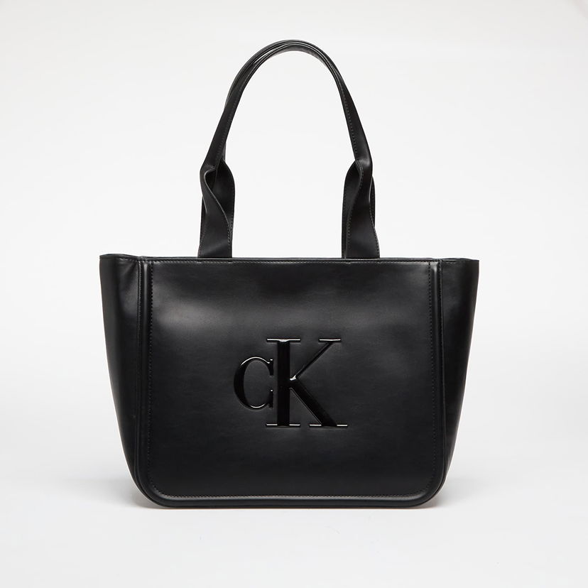 Чанта през рамо CALVIN KLEIN Bold Medium Tote Black Черно | LV04F3218G UB1