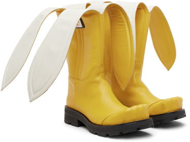 Кецове и обувки Charles Jeffrey Loverboy Banana Moggies Bunny Ear Boots Жълто | 042150501, 3