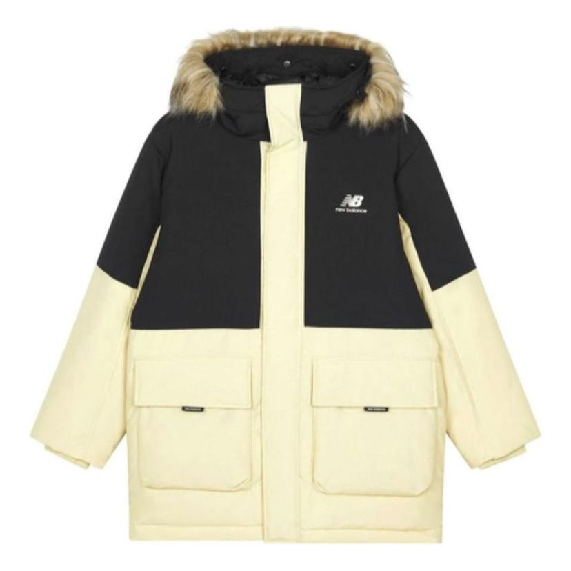 Парка New Balance Color Block Down Jacket Жълто | AMJ23355-GO