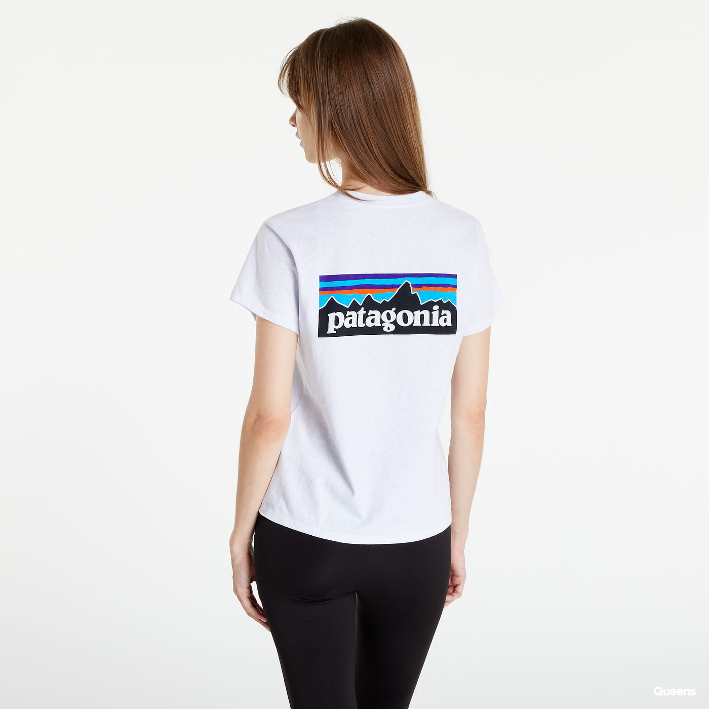 Тениска Patagonia P-6 Logo Responsibili T-Shirt Бяло | 37567, 1