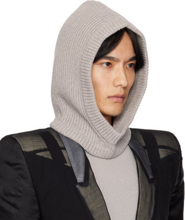 Шапка Rick Owens Rick Owens Concordians Cashmere Knit Hood Зелено | RU02E1481 WSBR, 3