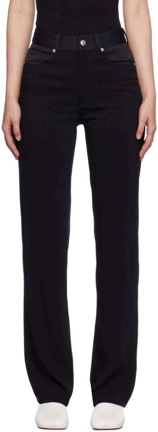 Панталони Maison Margiela MM6 Maison Margiela Five-Pocket Trousers Черно | S52LA0223 S78536, 0