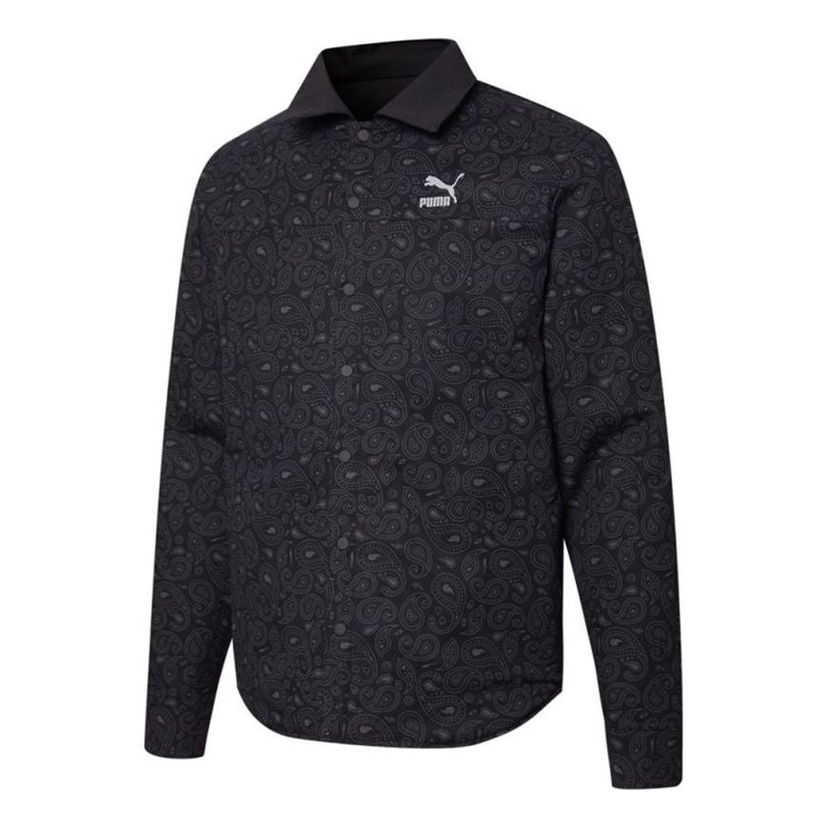 Риза Puma Paisley Woven Reversible Shacket Черно | 534972-01