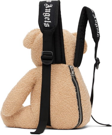 Раница Palm Angels Palm Angels Bear Plush Backpack Кафяво | PBNB001C99FAB0016060, 2