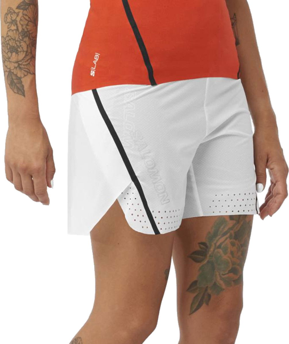 Къси панталони Salomon S/LAB Speed 2-in-1 Shorts Бяло | lc2025700, 0