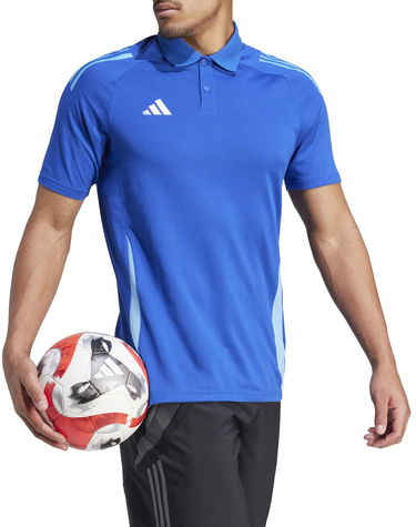 Поло тениска adidas Originals adidas TIRO24 C POLO Синьо | ir7566, 2