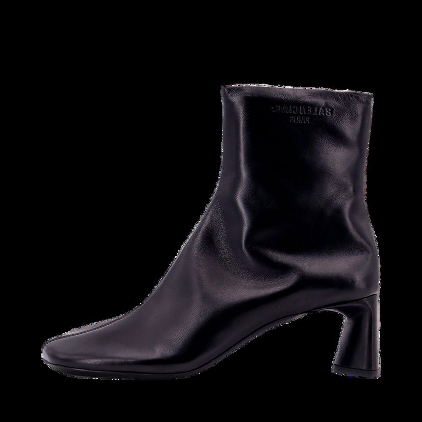 Кецове и обувки Balenciaga Square Toe Ankle Boots Черно | 804517WBCW01000