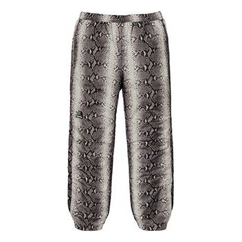 Панталони Supreme Taped Seam Snakeskin Pants Сиво | SUP-SS18-386
